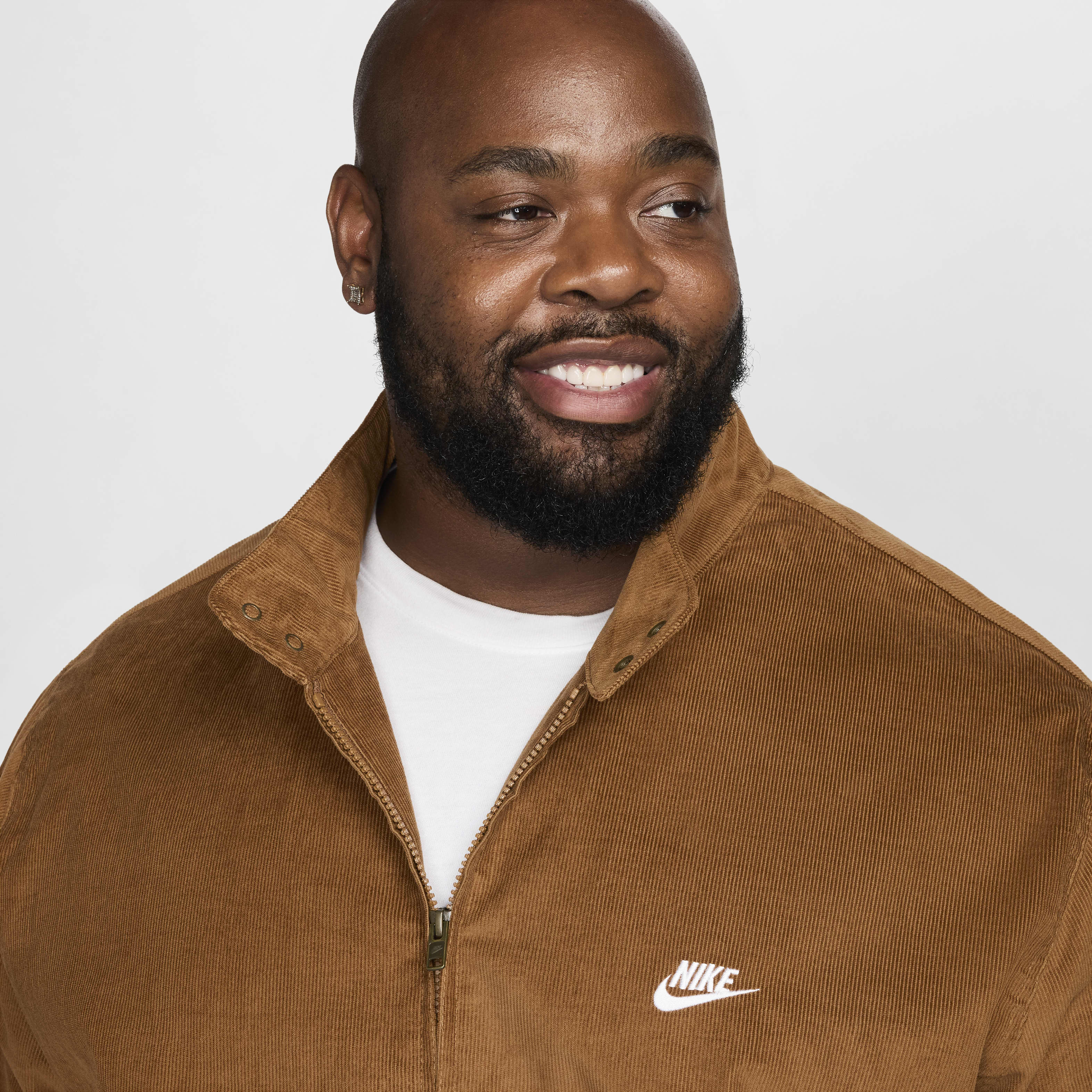 Nike Sportswear Club Men's Corduroy Harrington Jacket | The Nike Sportswear Club Men's Corduroy Harrington Jacket | The